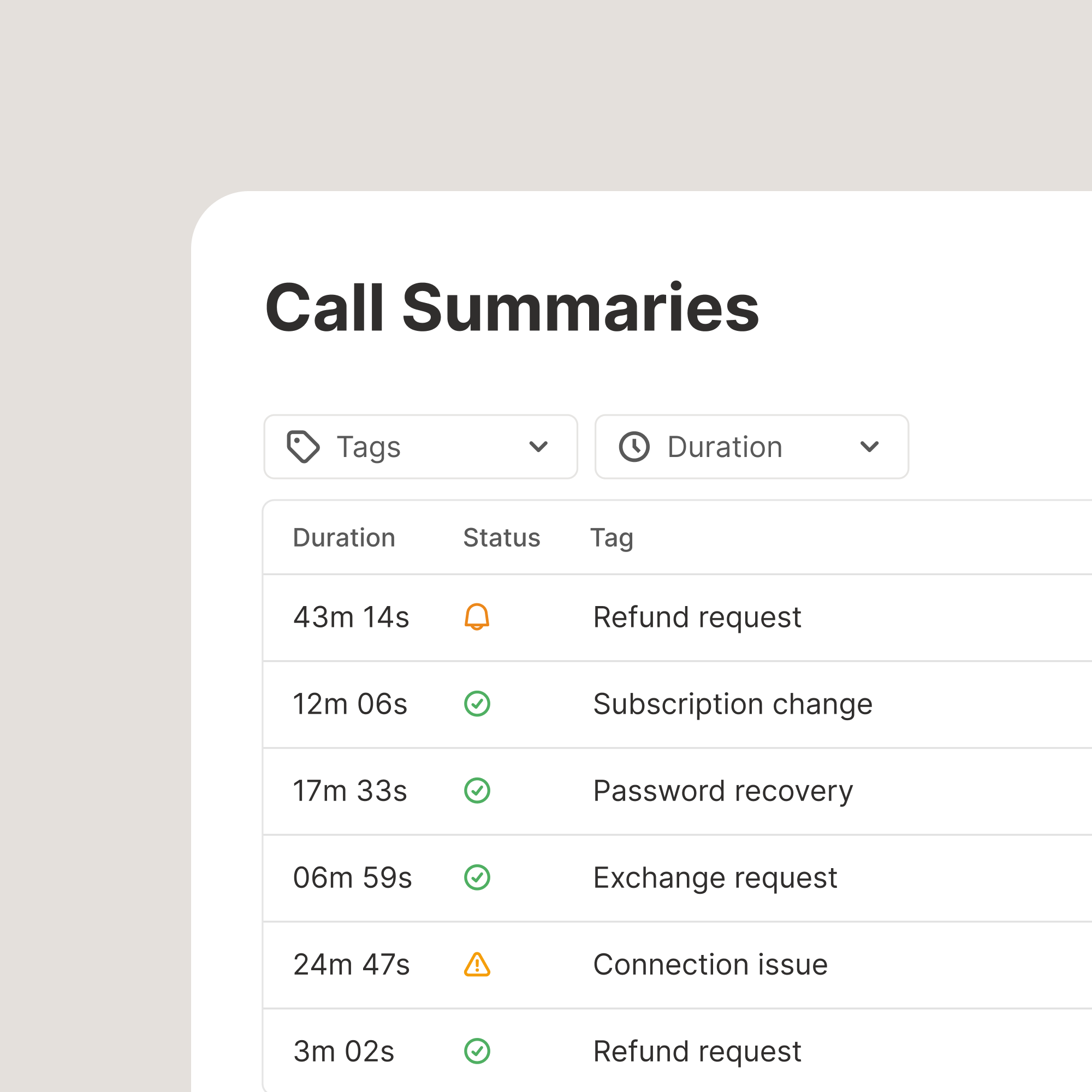 Conversation summaries in Sierra Experience Manager 