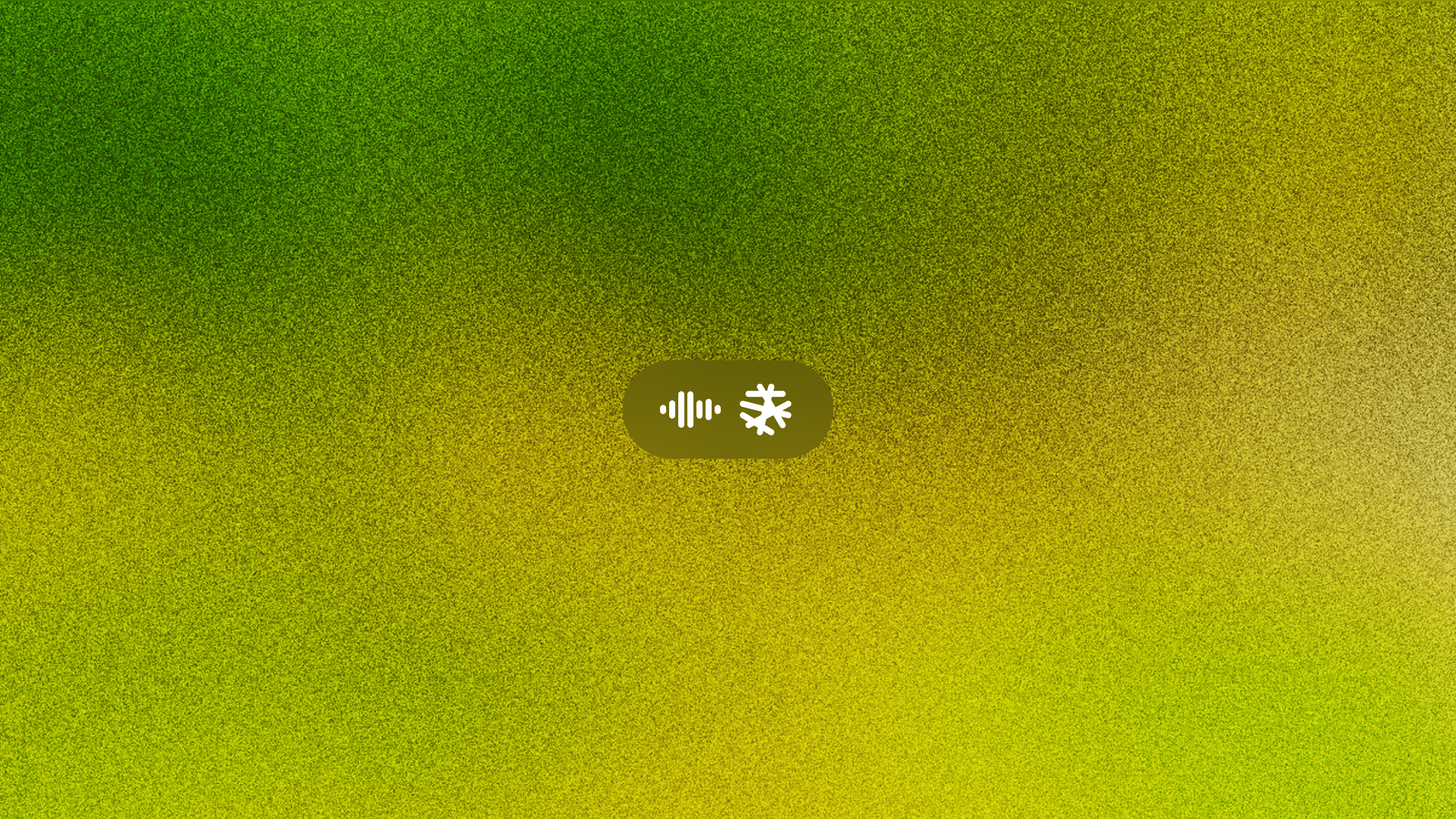 Gradient image with voice and model icons