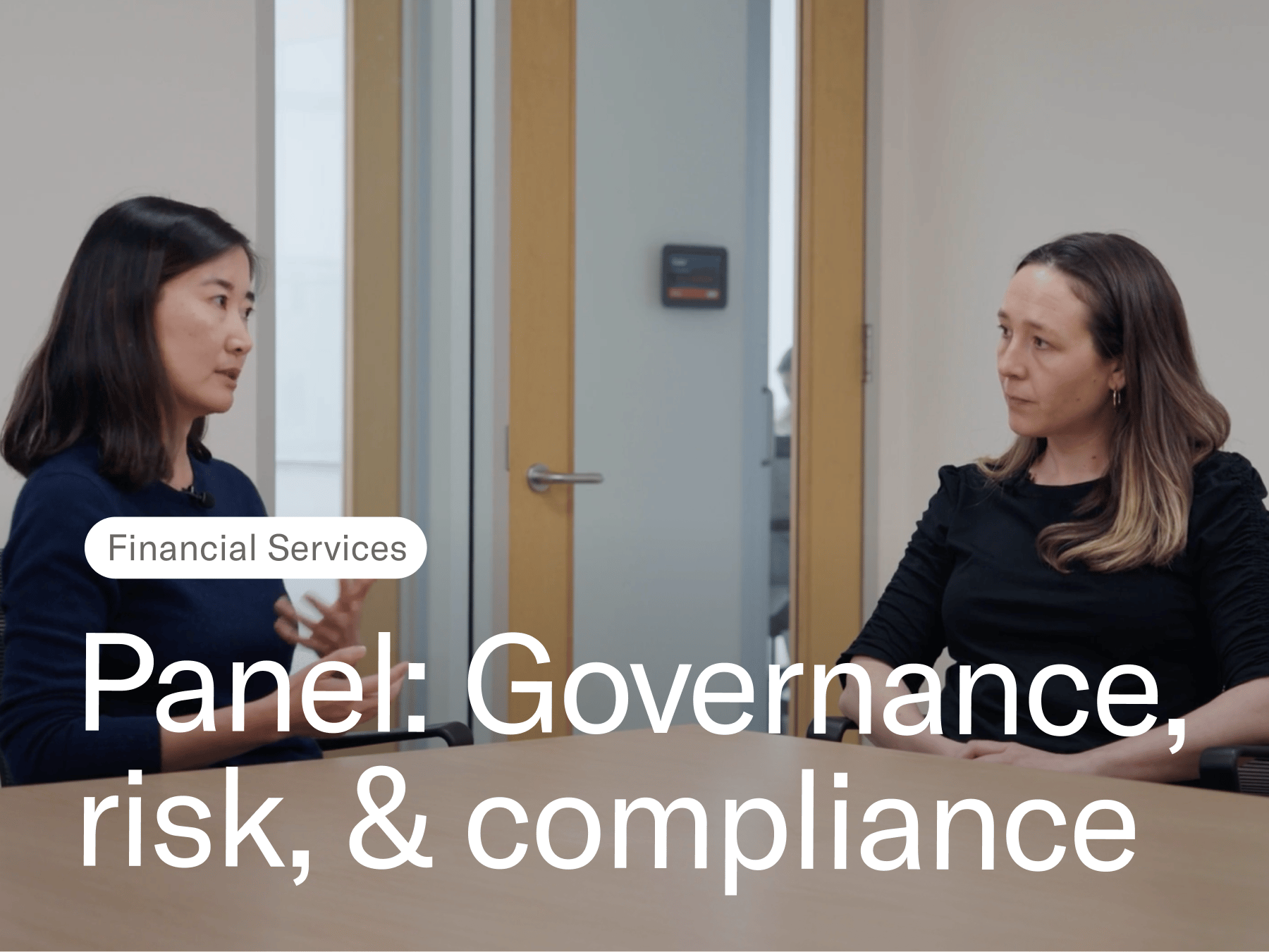 Financial Services Panel: Governance, Risk & Compliance
