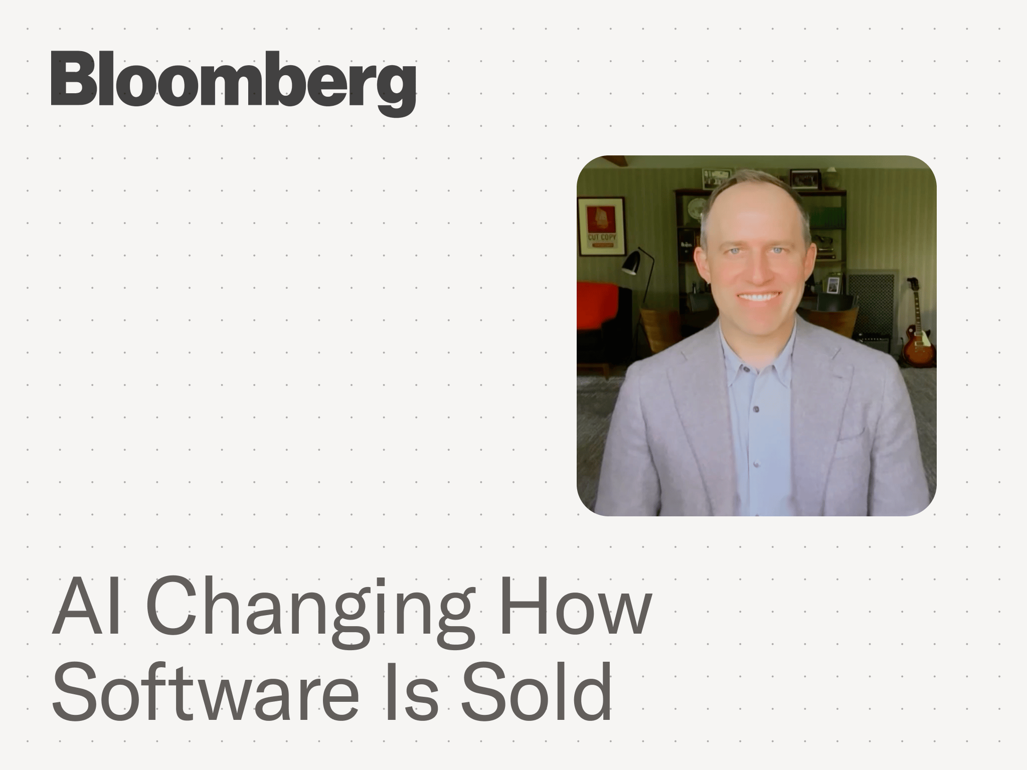AI changing how software is sold. Bloomberg and Bret Taylor