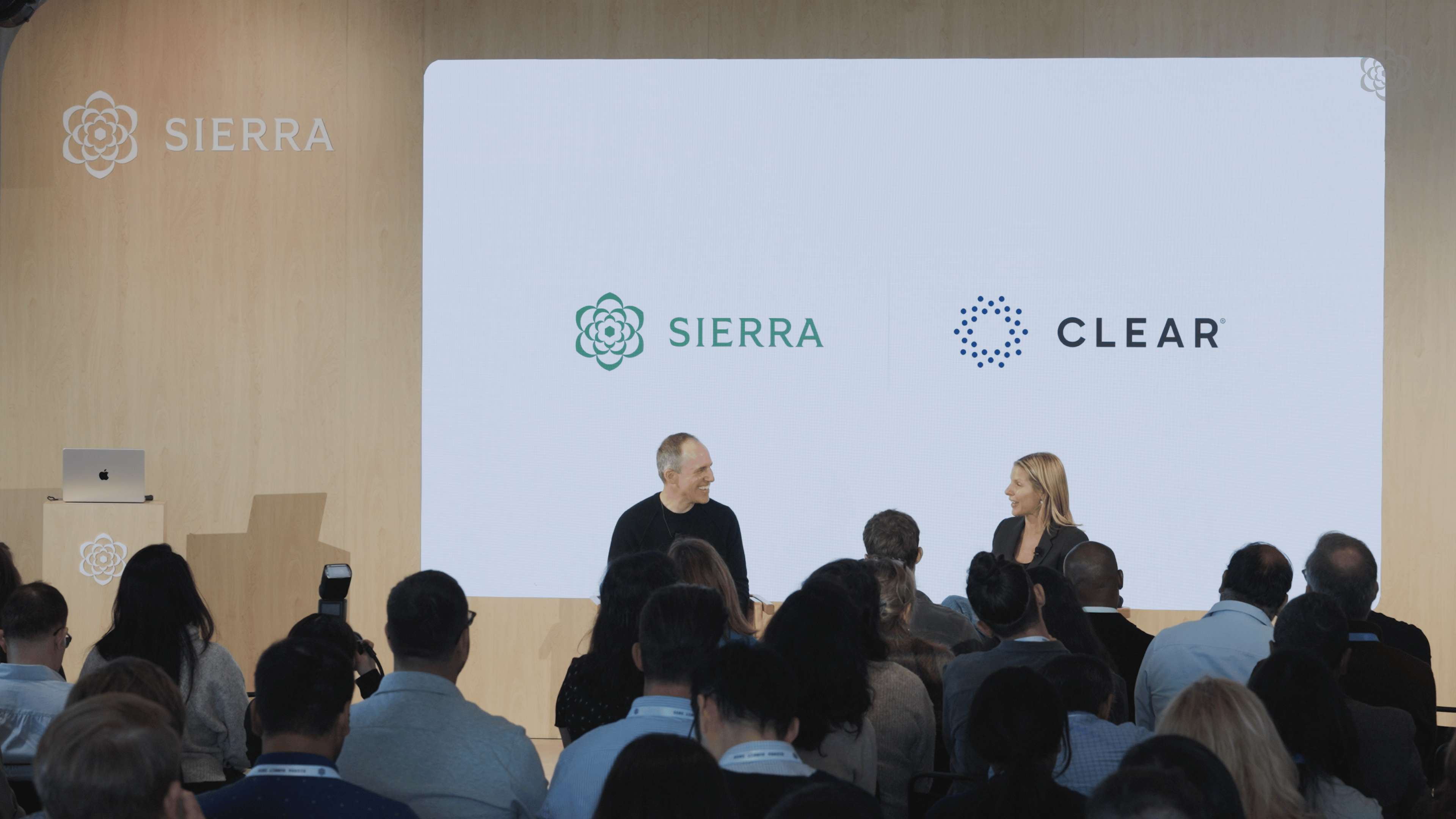 Sierra CEO, Bret Taylor and CLEAR CEO, Caryn Seidman Becker