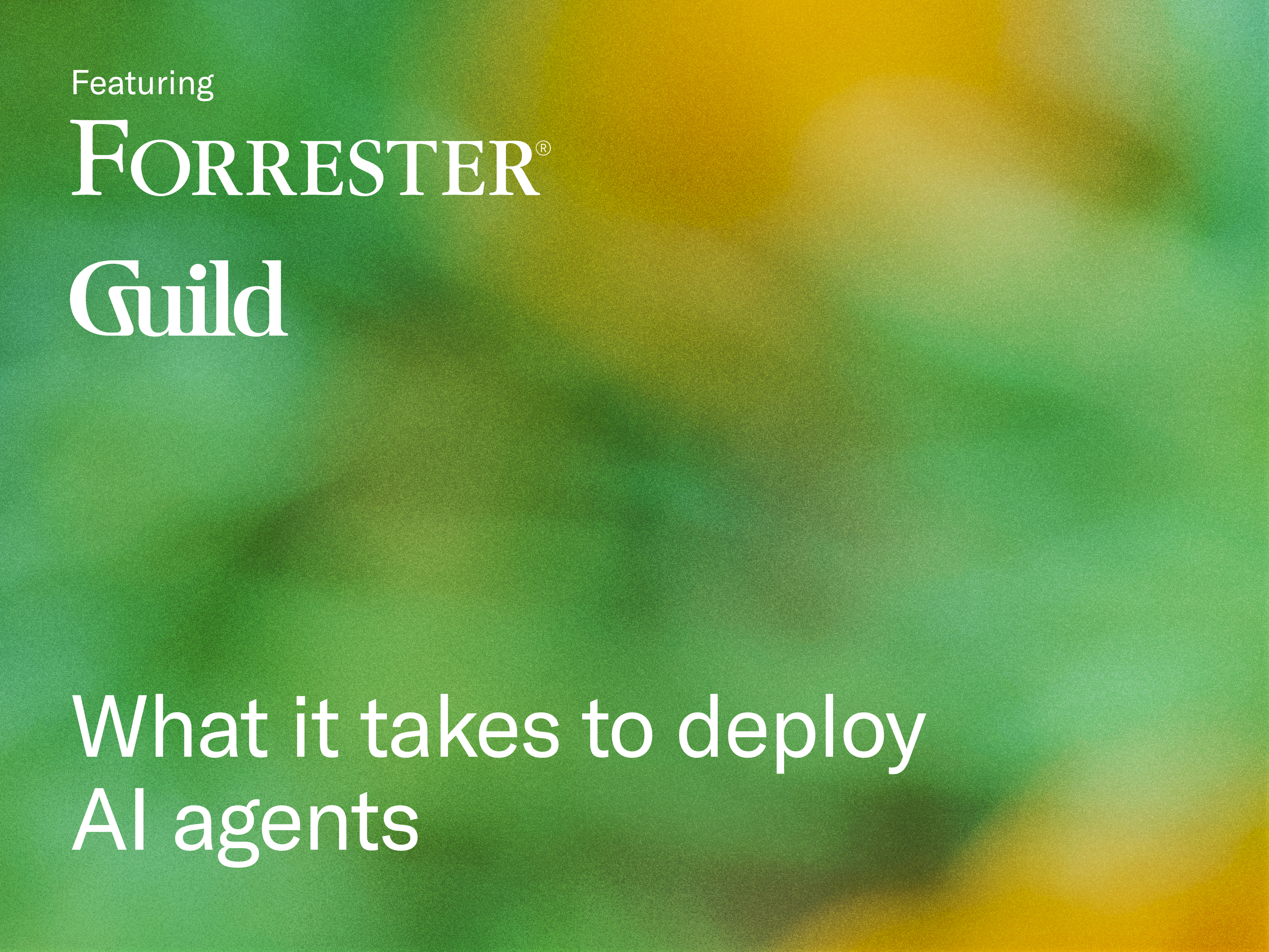 Forrester, Guild webinar